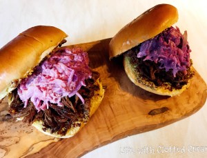 Beef burger from Amazon Treasure Truck