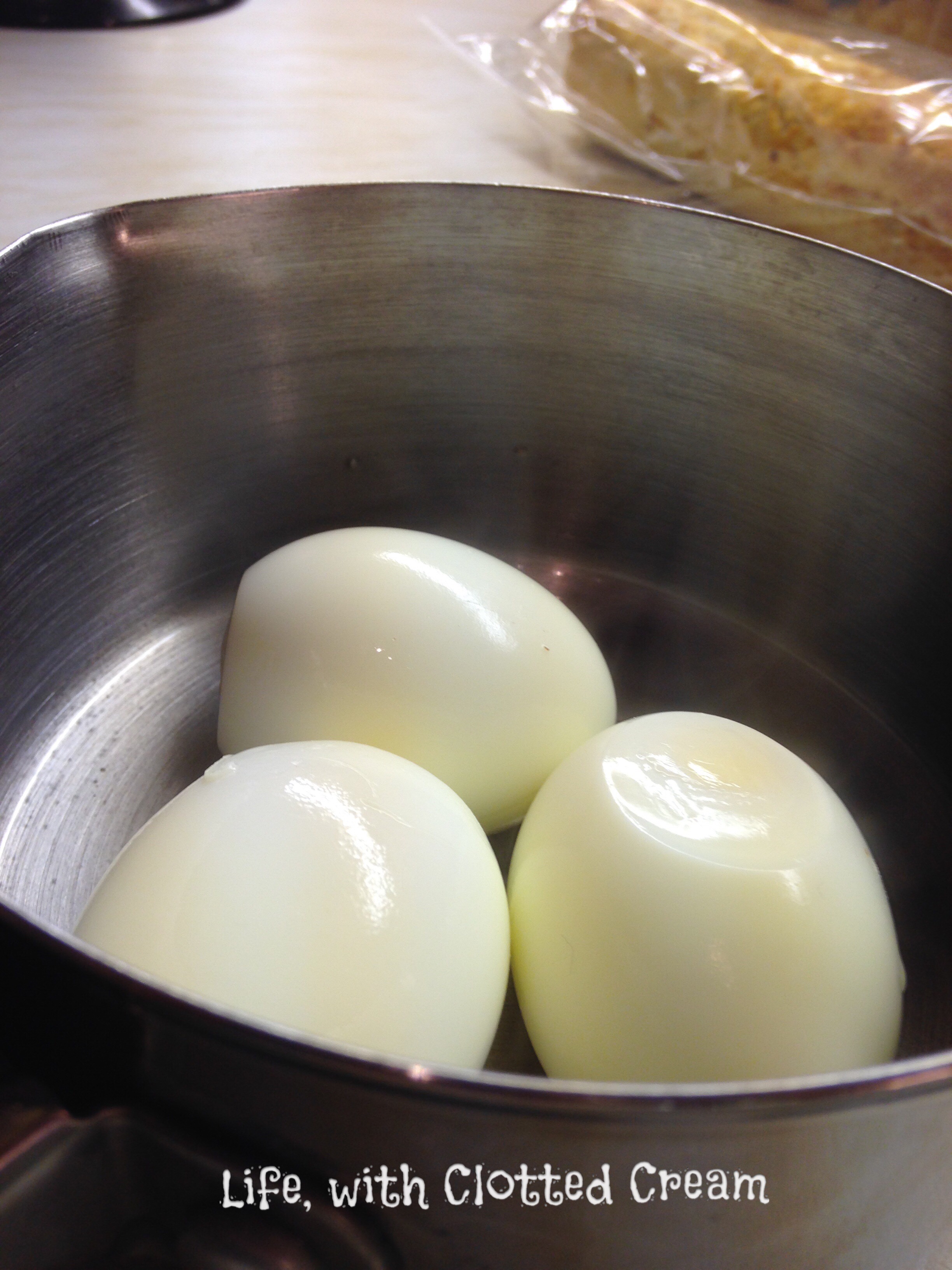 Soft boiled eggs