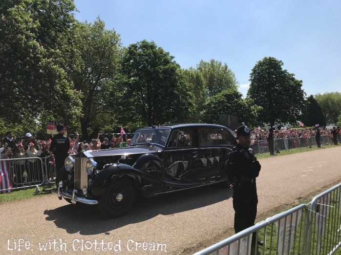 The Royal bride arrival