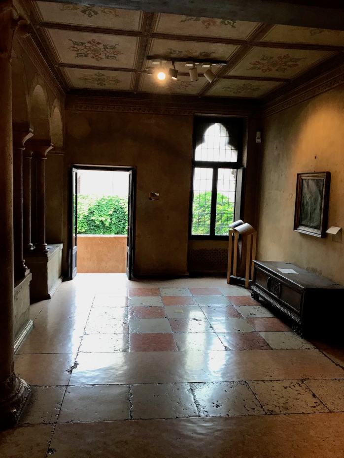 Juliet's room in Verona