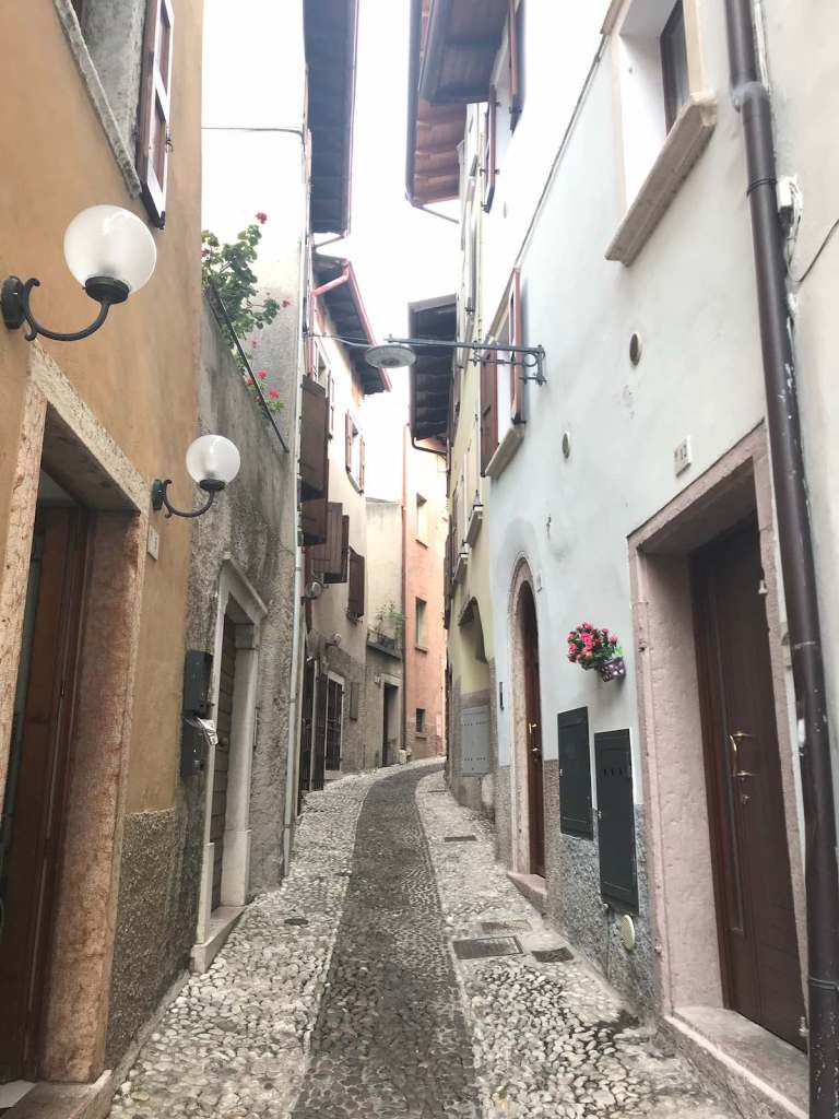 Small and Narrow street in Malcesine
