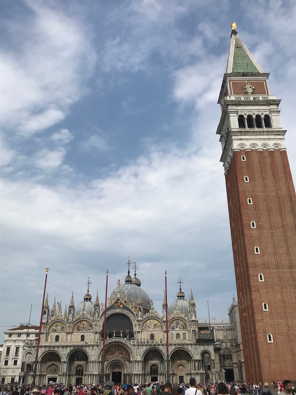 Tower of St Mark's Square and the Basilica