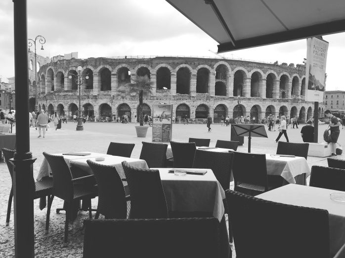 View of Colloseum in Verona