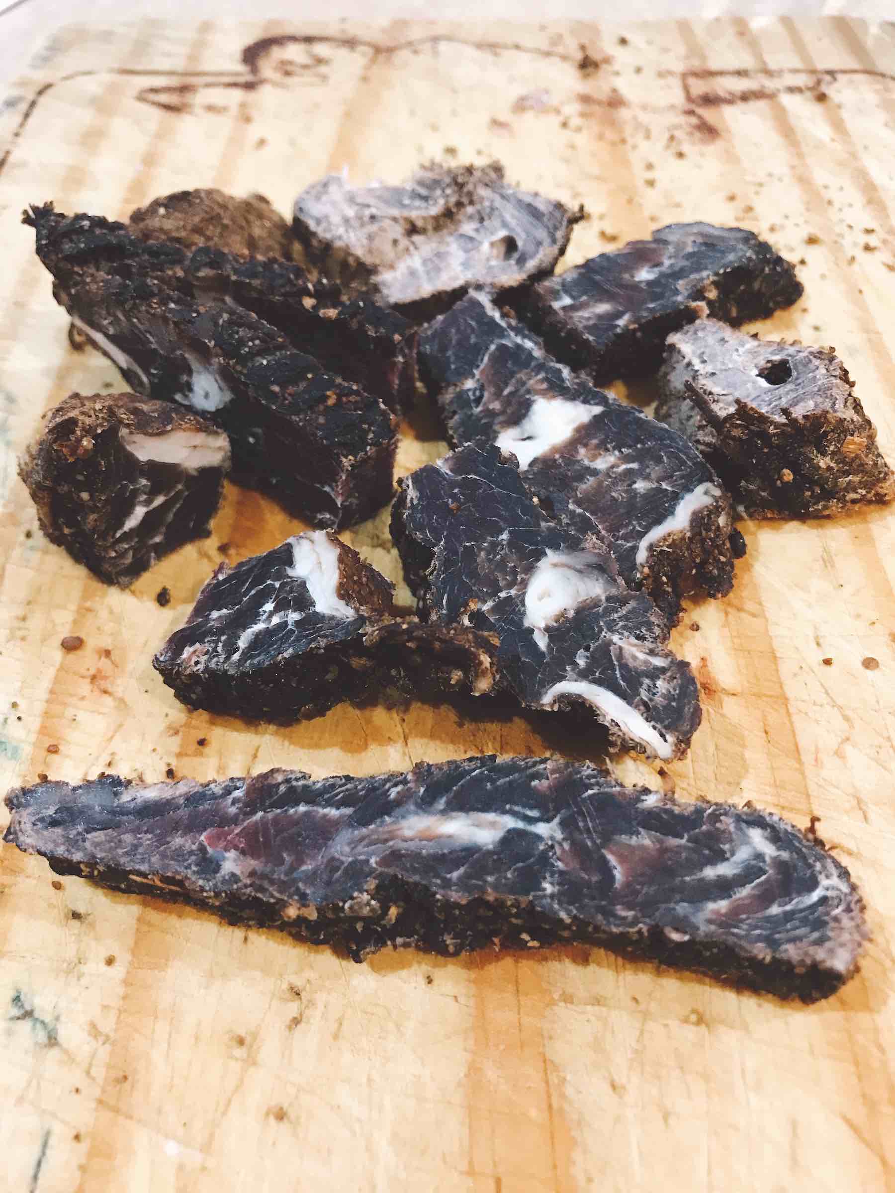 Biltong-Inspired Beef Burgers