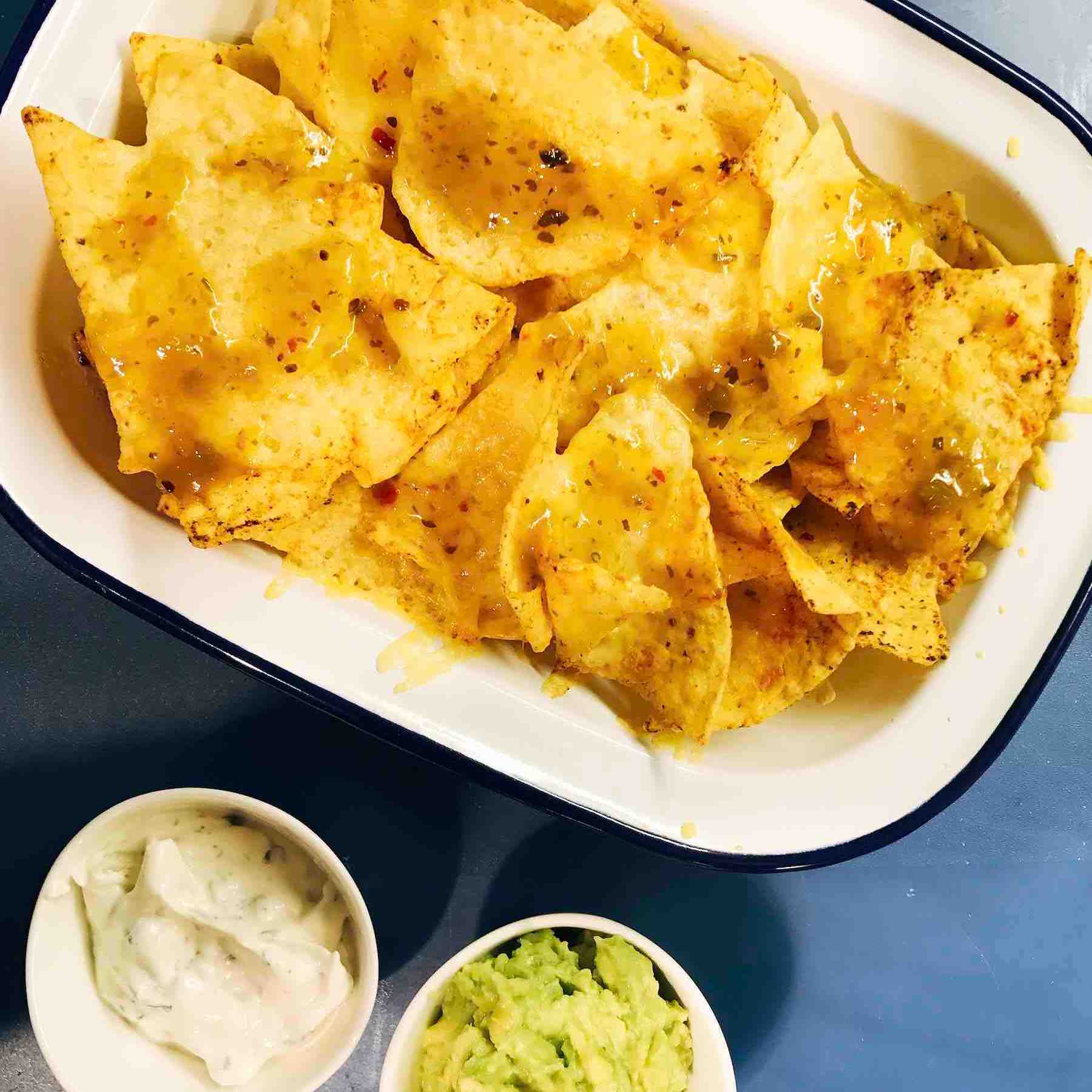 Simple, Cheesy Nachos