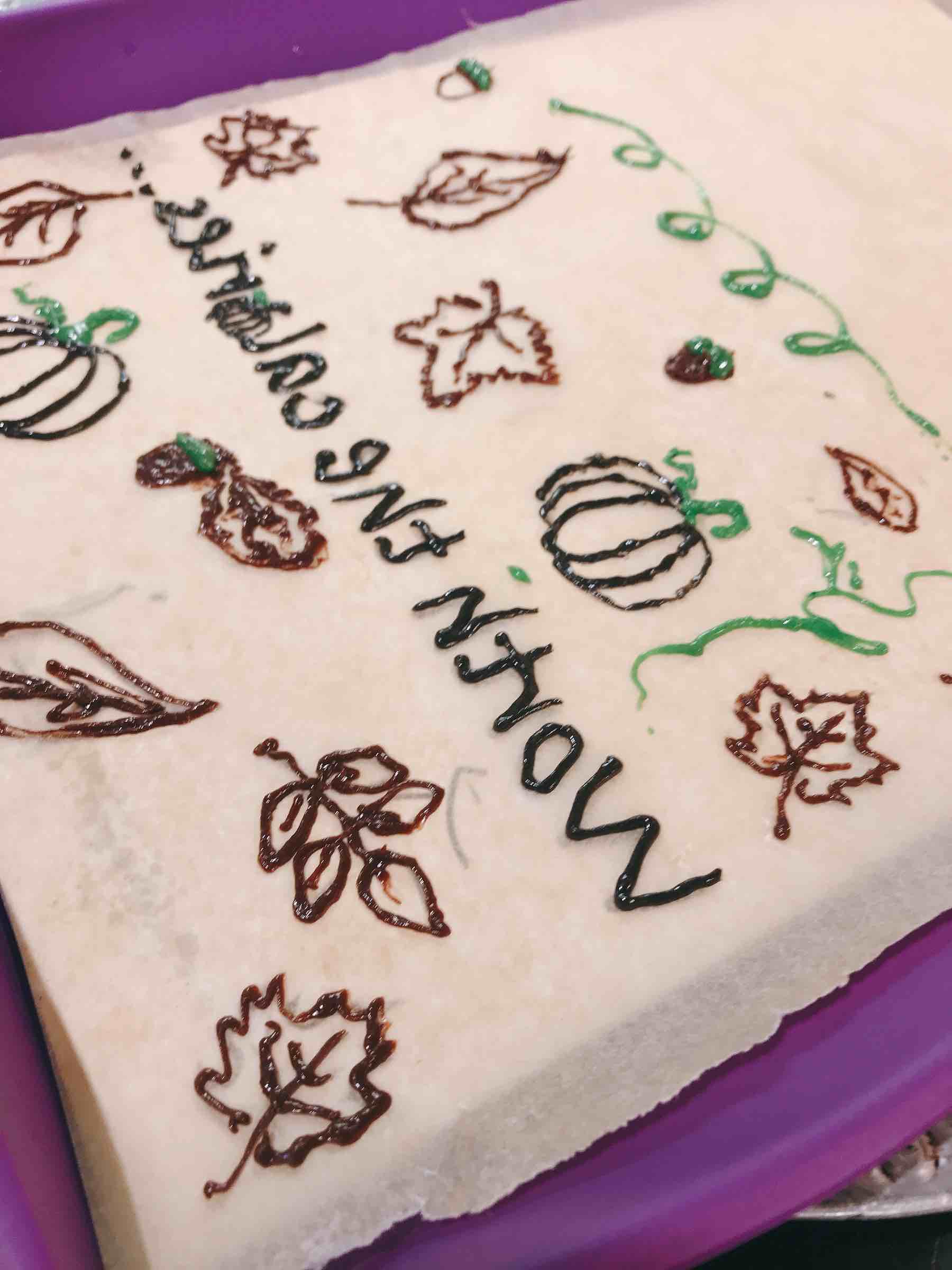 Pumpkin Spiced Swiss Roll