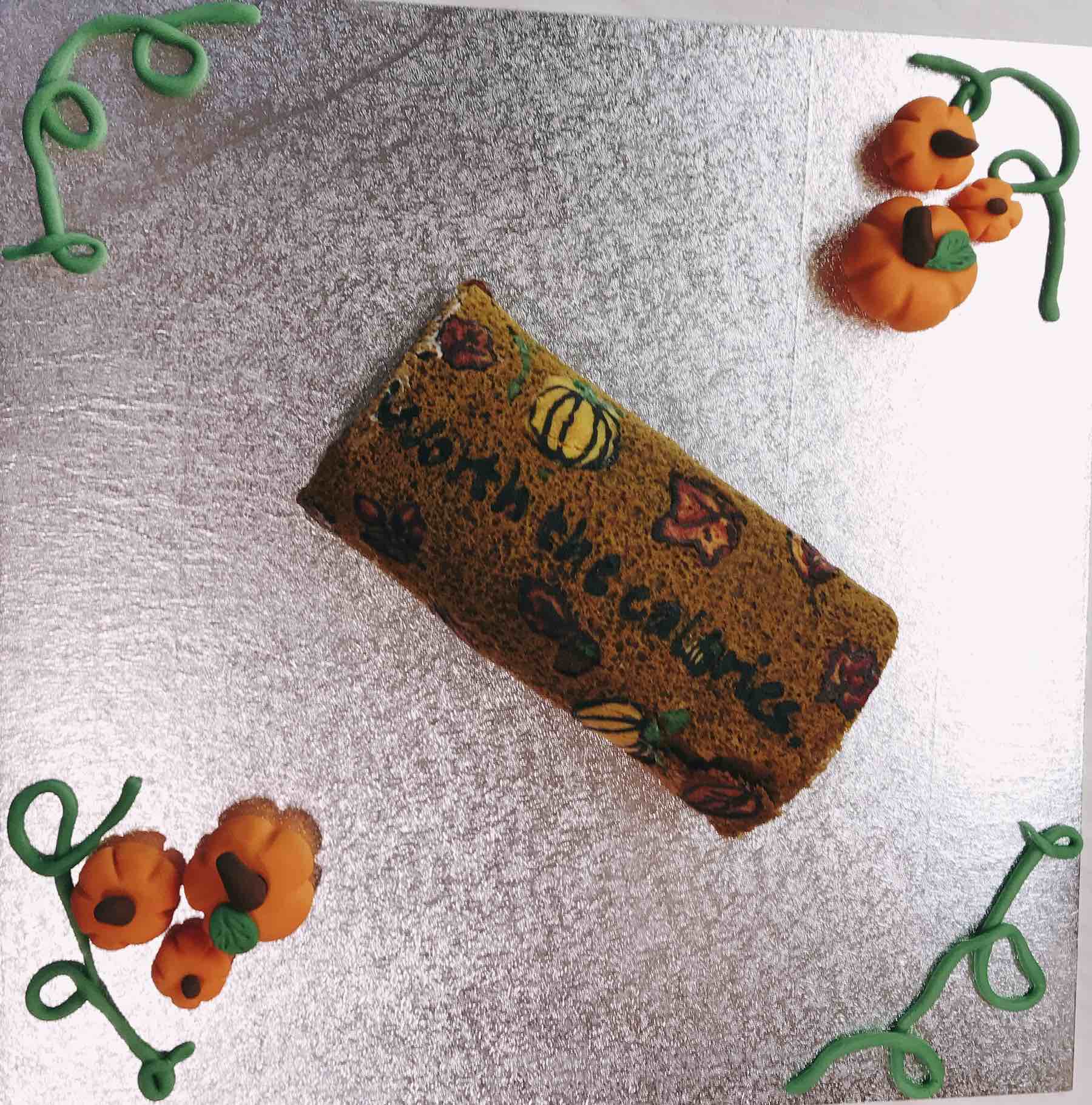 Pumpkin Spiced Swiss Roll