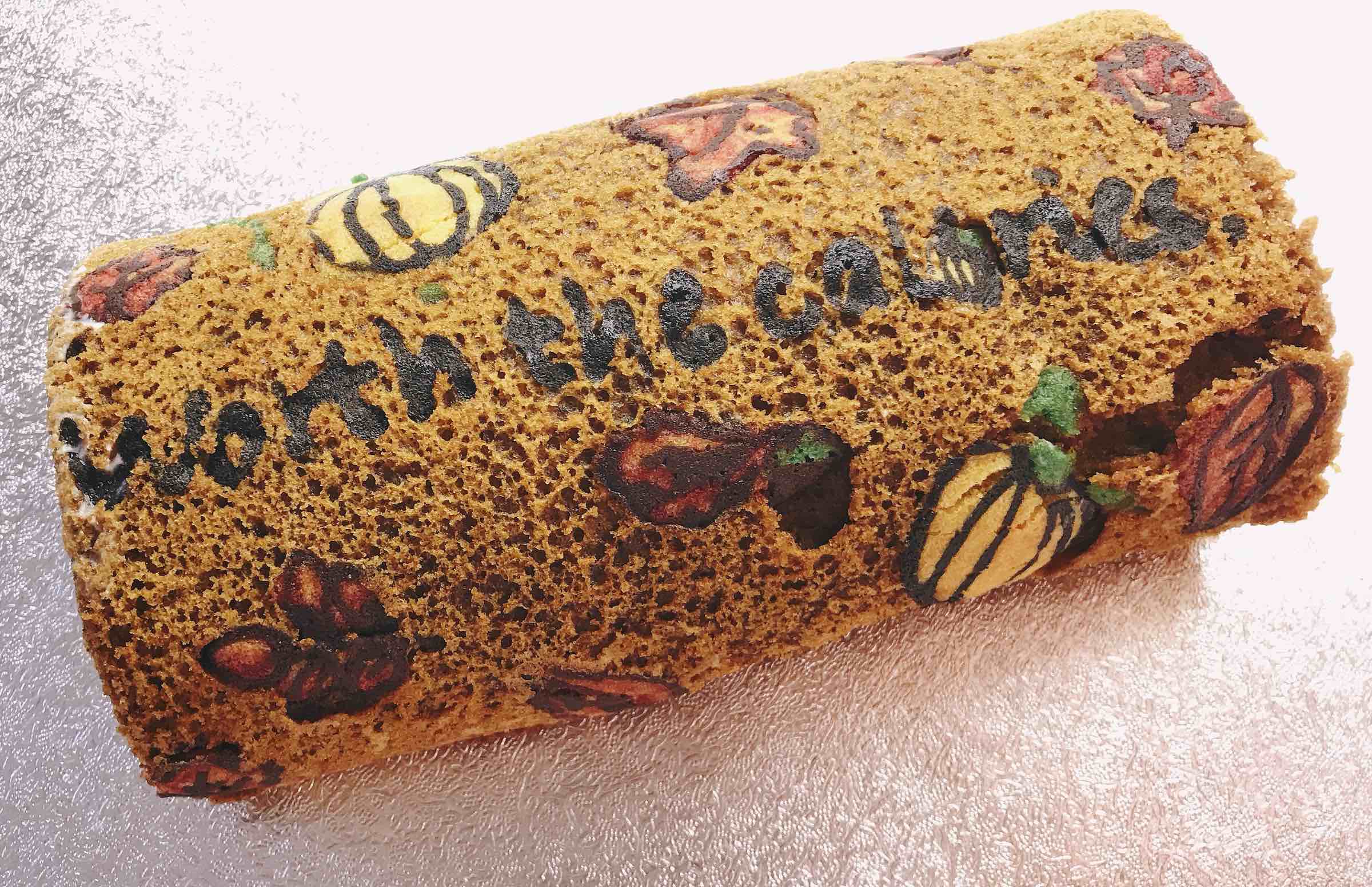 Pumpkin Spiced Swiss Roll