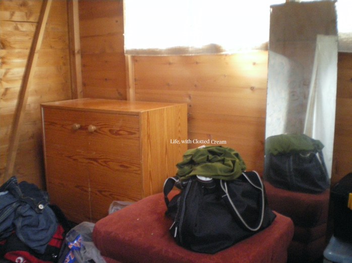 The shed we slept in Newquay