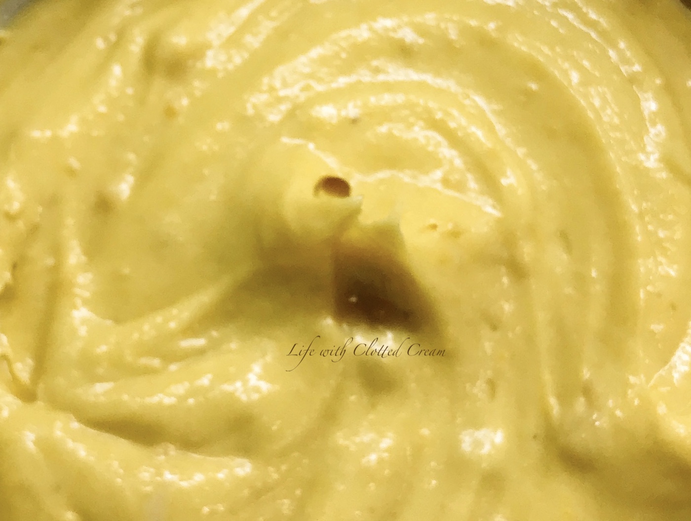Homemade English mustard