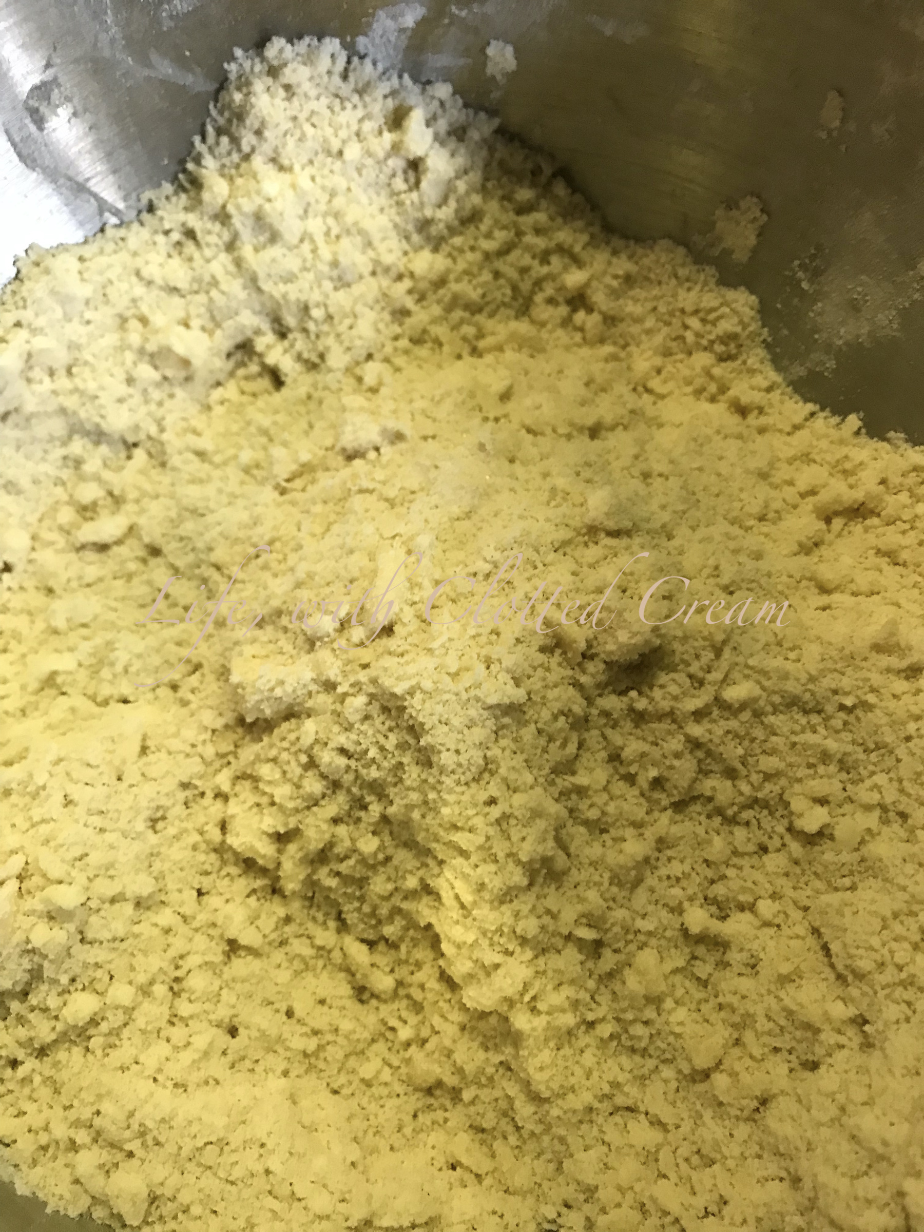 Rubbed butter and flour