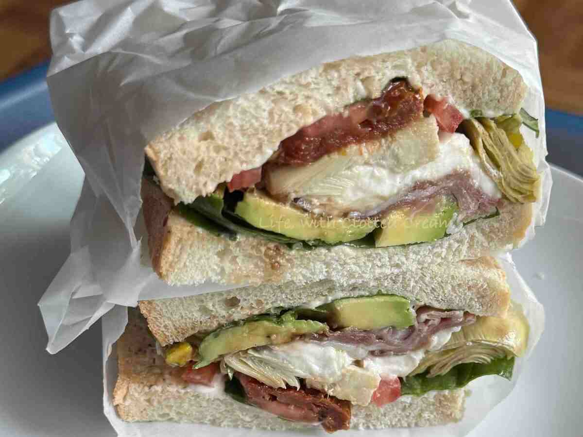 Mediterranean sandwich